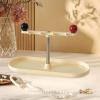Jewelry Organizer Stand Key Storage Rack Hanging Organizer Jewelry Stand Entryway Key Holder Yellow view 3