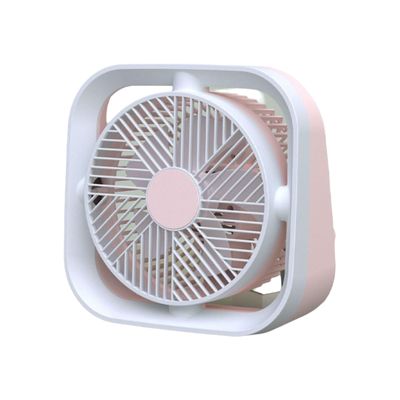 Compact Plastic Desktop Fan 2-Speed Desktop Fan Multi-Purpose Desktop Fan Silent Desktop Fan Desktop Fan with Remote Control Cool