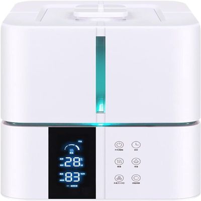 5L Industrial Humidifier, 600mL/H Cool Mist for Large Rooms, Quiet Operation, Adjustable Mist, Water Shortage Protection, Perfect for Bedrooms and Offices