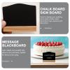50 Pcs Small Double-Sided Blackboards: Rustic Mini Chalk Signs for Messaging view 4
