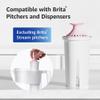 Overbest Magnesium Pitcher Water Filter, Replacement for Brita Pitchers and Dispensers, Brita Classic 35557, OB03, Mavea 107007, and More, Includes 6 Filters view 3