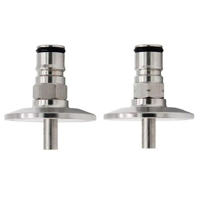 1.5" Tri Clamp to Ball Lock Post - Stainless Steel 304 - Perfect for Keg-to-Fermenter Transfers(Gas and Liquid)