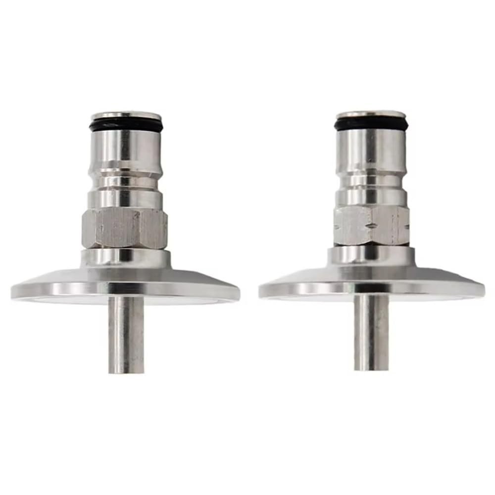 1.5" Tri Clamp to Ball Lock Post - Stainless Steel 304 - Perfect for Keg-to-Fermenter Transfers(Gas and Liquid)