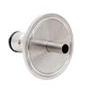 1.5" Tri Clamp to Ball Lock Post - Stainless Steel 304 - Perfect for Keg-to-Fermenter Transfers(Gas and Liquid) view 3