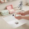 3 Pack Portable Bar Soap Holder Plastic Soaps Dish with Lid Cover Travel Soap Container Leakproof Storage Container Soaps Box for Bathroom Shower Kitchen Sink Travel Camping Hiking Gym Outdoor view 3