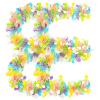 LUMINFLY 10 Pieces, 79 in, Plus Easter Tinsel Ribbon Decorations, Pet Material, Graduation, Birthday, Outdoor Party Decor view 1
