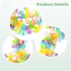 LUMINFLY 10 Pieces, 79 in, Plus Easter Tinsel Ribbon Decorations, Pet Material, Graduation, Birthday, Outdoor Party Decor view 2