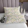 jejeloiu Botanical Floral Printed Bedspread 2 Pieces Twin Size Blossom Flowers Pattern Coverlet Set Soft Cozy Natural Theme Lightweight Quilted Coverlet for All Season with 1 Pillowcase view 3
