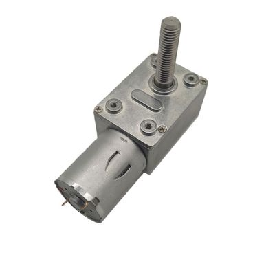 FFYTRGQWU DC Worm Electronic Starter Geared Reducer JGY-370-M8 6-24V 6-150RPM Self-Lock Turbine M8 33mm Package B 12V 18pm