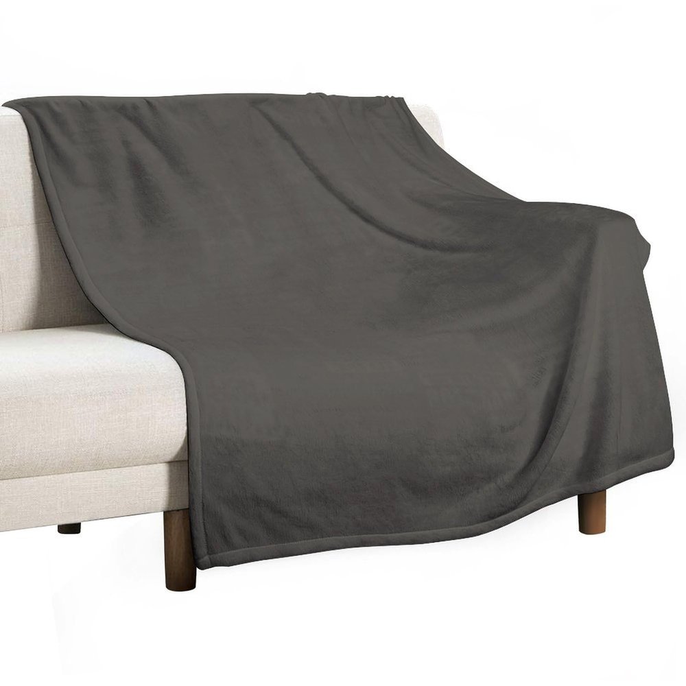 UTRSIFB Thick Carpet Chair Bedspreads Fashion Blanket Flannel Cover for Men and Women Grey