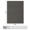 UTRSIFB Thick Carpet Chair Bedspreads Fashion Blanket Flannel Cover for Men and Women Grey view 2