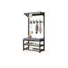 ARTGYRDFX Shoe Cabinet Clothes Rack, Floor-to-Ceiling Entrance Doorway, Shoe Cabinet, Storage, Bedroom Bench, Hanger Shoe Rack view 1