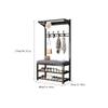 ARTGYRDFX Shoe Cabinet Clothes Rack, Floor-to-Ceiling Entrance Doorway, Shoe Cabinet, Storage, Bedroom Bench, Hanger Shoe Rack view 2