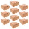 10pcs Paper Gift Boxes with Ribbon Closure for Bridal Shower Xmas Halloween view 1
