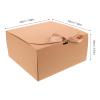 10pcs Paper Gift Boxes with Ribbon Closure for Bridal Shower Xmas Halloween view 2
