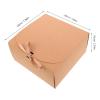 10pcs Paper Gift Boxes with Ribbon Closure for Bridal Shower Xmas Halloween view 4