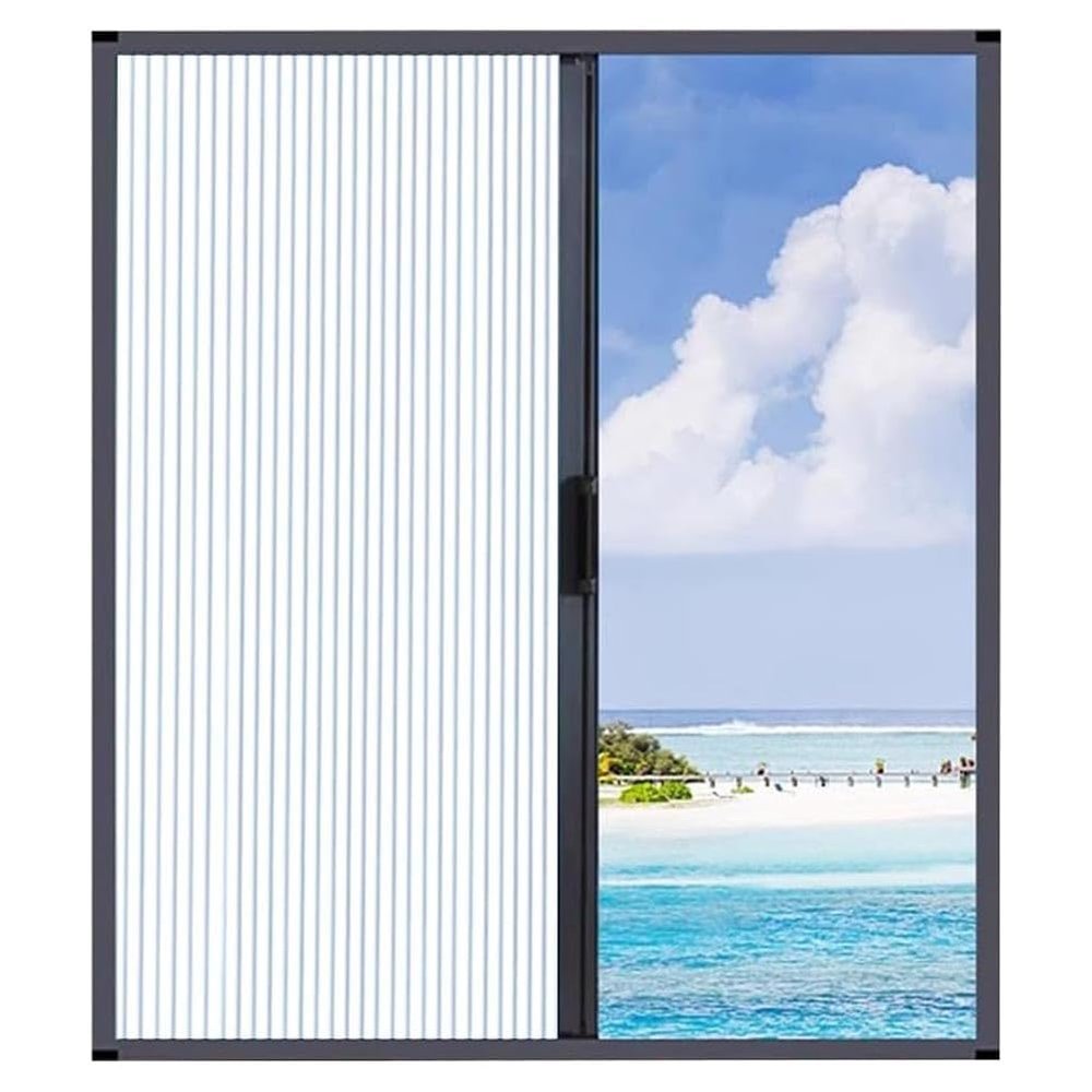 3in 1 Cordless Cellular Shades, Honeycomb Blackout Blinds Horizontal Sliding, Aluminum Alloy Frame for Bedroom, Kitchen, Skylight, RV Window Customize Size(140x130cm/55x51.2in)