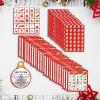 24 Christmas Bingo Group Game for Neighbors Adults New Year Holiday Party Family Gathering Classroom Activity view 2