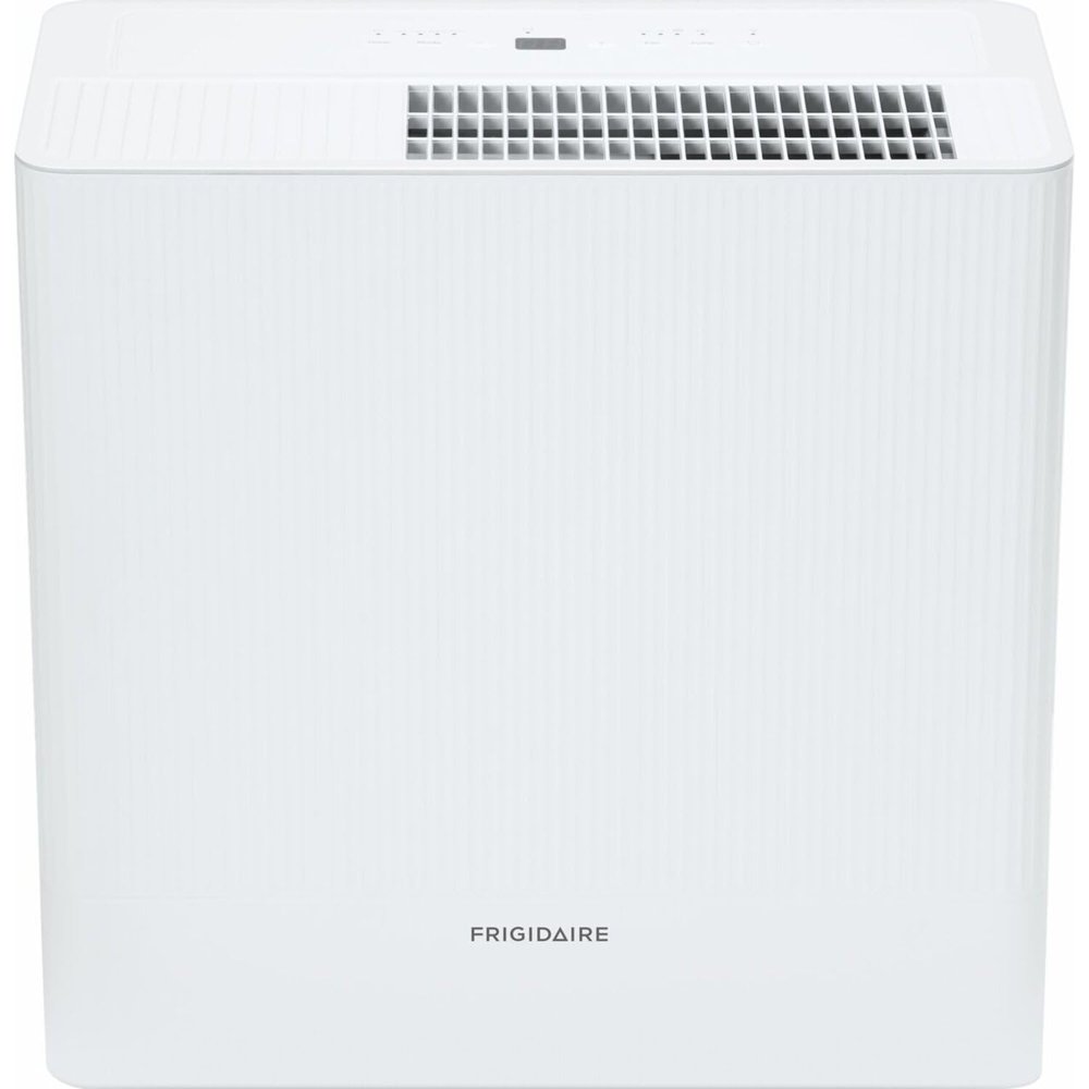 Frigidaire 50 Pint Dehumidifier with Built-In Pump for Basement, White
