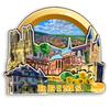 Autucson Decorative Magnet for Reims France Travel Souvenir Unique Wooden Fridge Magnet Collection to Record Beautiful Memorie 1033 view 1
