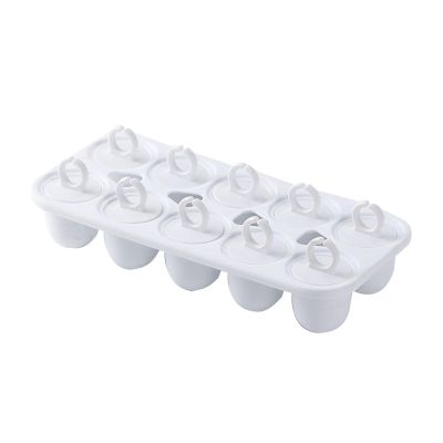 10 Cavity Ice Lollys Easy Release Cream Molds With Stick Reusable Popsicles Maker Mold Cream Molds Popsicles Kids Fondant For Making Kitchen Tool