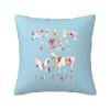 Just A Girl Who Loves Goats Chickens Throw Pillow Covers 26x26 Inch - Soft Decorative Pillowcases for Couch, Bed & Sofa - Indoor Living Room Home Decor view 1