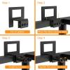 Bed Frame Mattress Stabilizer Nonslip Metal Bracket with Embedded Screws Adjustable Guard Secures Position Adjustable Stopper view 3