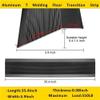 WOHATOO Tile Transition Strip Carpet Edging Trim, Aluminum Door Floor Transition Strip for Laminate Doorway Edge(Black) view 2
