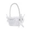 Flower Girl Basket Wedding Baskets Hand Held Ceremony Decoration(18x12x6cm) view 1