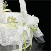 Flower Girl Basket Wedding Baskets Hand Held Ceremony Decoration(18x12x6cm) view 3