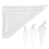 Cabilock 300pcs Icing Bags: Transparent Disposable Piping Bags for Frosting Cake Pastry Icing - Decorating Pouches for Home Baking and Bakery view 1