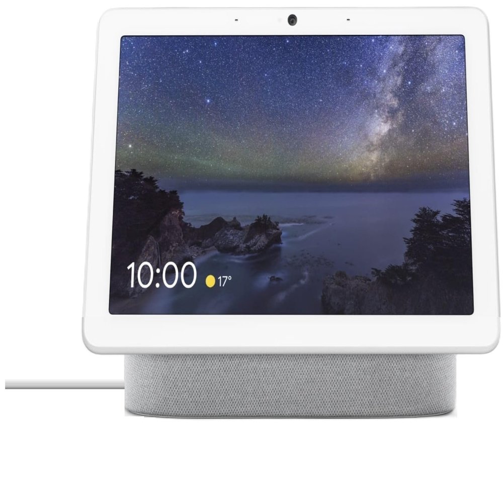 Google Nest Hub Max, Japan Model, Multi Language Nest Hub 10-inch with English Compatibility, H2A GA00426-JP (Chalk)