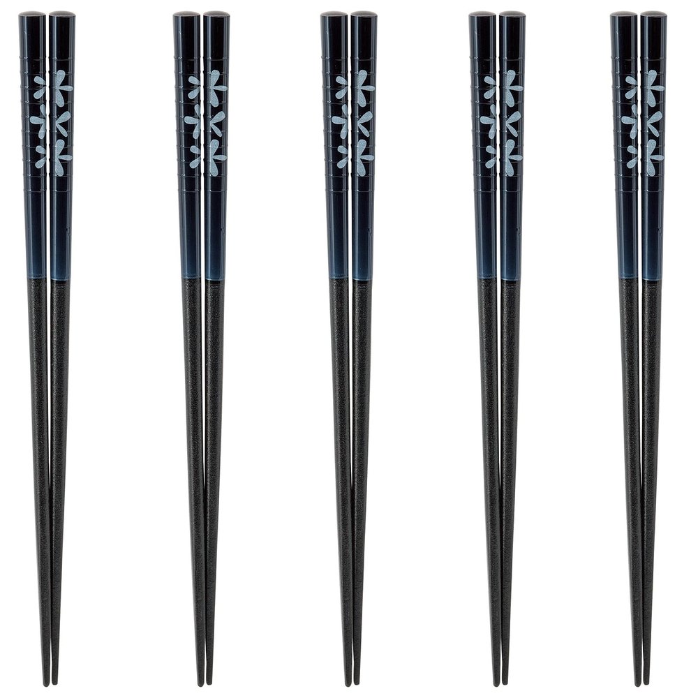 J-kitchens PID590432 Japanese Food Chopsticks, Set of 5 Pairs, Material: Wood, Chopsticks, Made in Japan