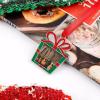 ZERAOKE Christmas Ornaments Set, Non-Fade Festive Tree Hangers, Fireplace Mantel & Party Decorations with Hanging Rope, Elegant Holiday Home Decor Gift, Guitar Bass Music Alloy Christmas Pendant view 4