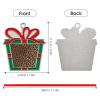 ZERAOKE Christmas Ornaments Set, Non-Fade Festive Tree Hangers, Fireplace Mantel & Party Decorations with Hanging Rope, Elegant Holiday Home Decor Gift, Wild Leopard Animal Alloy Christmas Pendant view 2