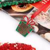 ZERAOKE Christmas Ornaments Set, Non-Fade Festive Tree Hangers, Fireplace Mantel & Party Decorations with Hanging Rope, Elegant Holiday Home Decor Gift, Wild Leopard Animal Alloy Christmas Pendant view 4