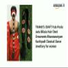 Trapat Pula Poola Jada Billalu Hair Choti Ornaments - Handcrafted Bharatanatyam and Kuchipudi Dance Jewelry for Women view 2