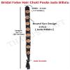 Trapat Pula Poola Jada Billalu Hair Choti Ornaments - Handcrafted Bharatanatyam and Kuchipudi Dance Jewelry for Women view 4