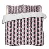 Summer Quilts Twin XL Size, Lightweight Quilted Coverlet Cute Pink Bow Comforter Set for Bed, All Season Bedspreads Black White Striped Preppy Aesthetic Quilt Bedding with 2 Pillowcases 68x98 Inch view 4