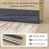 Bottom of Door Barrier Cuttable Household Door Draft Stopper,Bottom of Door Sweep, Under Door Draft Stopper for Block Cold Wind(Milk,1pcs) view 4