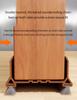 Weatherproof Door Seal Strip, Household, Triple Sweep Door Bottom,Draft Excluder(Brown) view 3