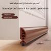 92cm Draft Excluder for Doors, Self-Adhesive Door Draft Excluder Strip Brush, Can Be Cut to Size - Draught Excluder Brush(Black,1pcs) view 2