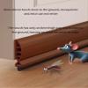 92cm Draft Excluder for Doors, Self-Adhesive Door Draft Excluder Strip Brush, Can Be Cut to Size - Draught Excluder Brush(Black,1pcs) view 4