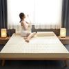 100% Natural Latex Organic Breathable and Comfortable,Memory Foam Mattress Topper,Honeycomb Pore Ventilation,Soft and Comfortable,10cm,200x220cm(79x87in) view 2