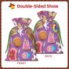 KOPUUYRD Unicorn Food Print Charming Gift Bag,Cloth Bags With Drawstrings,For Festive Occasions Everyday Use view 3