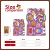 KOPUUYRD Unicorn Food Print Charming Gift Bag,Cloth Bags With Drawstrings,For Festive Occasions Everyday Use view 4