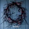 20IN Larger Glitter Black Branch Halloween Wreaths with Purple Lights, Handmade Halloween Black Branch Wreath with Lights, Halloween Wreath for Front Door (20IN Branch-Red Lights) view 4