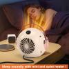 2 Pack Small Desk Heater for Office, 500W Compact Personal Electric Heater view 3