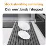 Kitchen Rug, Non Slip Washable Kitchen Mats for Floor, Thick Soft Anti-Fatigue Comfort Standing Mat Runner Rugs for Hallway Laundry Room Grey. 60x90cm view 3
