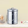 Bothyi Indoor Compost Bin Compost Bucket Includes Inner Bucket Liner Fermentation Tank Food Waste Bin for Backyard Kitchen Household view 4